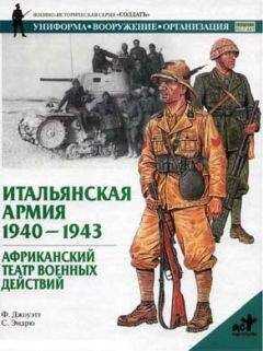 Филип Джоуэтт - Итальянская армия. 1940–1943. Африканский театр военных действий