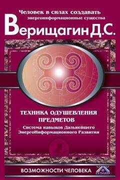 Дмитрий Верищагин - Техника одушевления предметов. Система навыков Дальнейшего ЭнергоИнформационного Развития