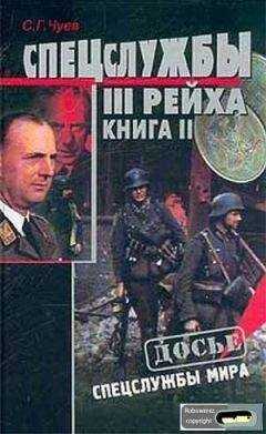 Сергей Чуев - Спецслужбы Третьего Рейха: Книга 2