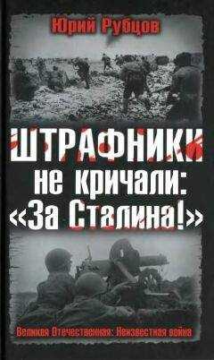 Юрий Рубцов - Штрафники не кричали: «За Сталина!»