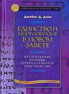 Джеймс Данн - Единство и многообразие в Новом Завете Исследование природы первоначального христианства