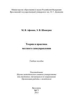 Михаил Афонин - Теория и практика местного самоуправления