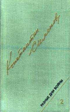 Константин Симонов - Разные дни войны. Дневник писателя, т.2. 1942-1945 годы