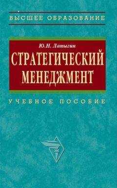 Юрий Лапыгин - Стратегический менеджмент: учебное пособие