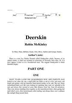 Deerskin - Robin McKinley