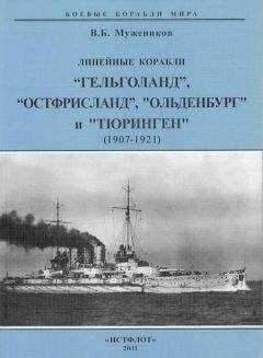 Валерий Мужеников - Линейные корабли “Гельголанд”, “Остфрисланд”, "Ольденбург" и "Тюринген" . 1907-1921 гг.