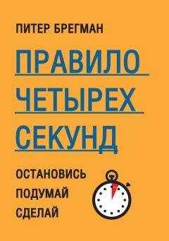 Питер Брегман - Правило четырех секунд. Остановись. Подумай. Сделай
