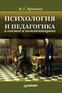 Владимир Крысько - Психология и педагогика в схемах и комментариях