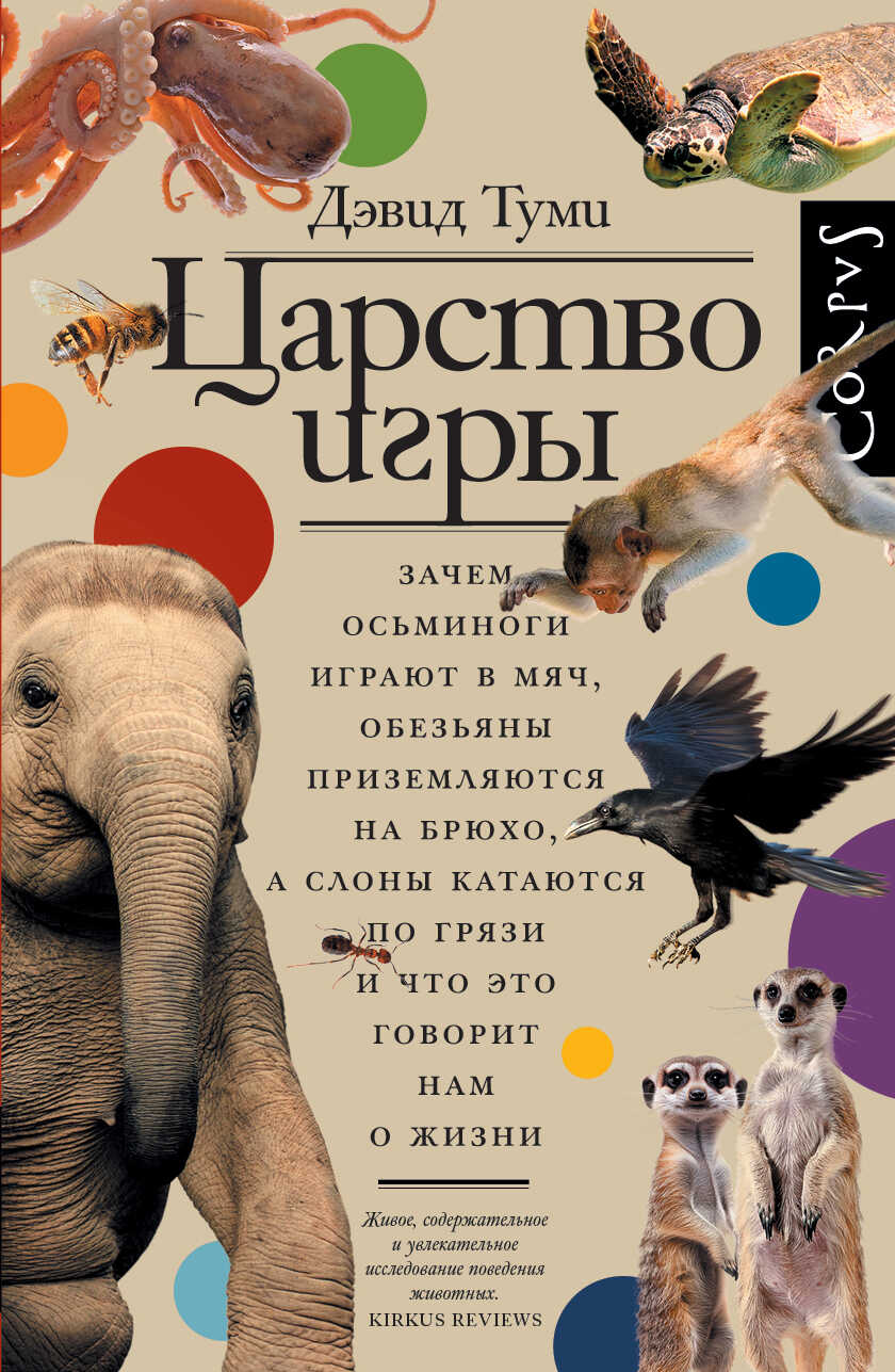 Царство игры. Зачем осьминоги играют в мяч, обезьяны приземляются на брюхо, а слоны катаются по грязи и что это говорит нам о жизни - Дэвид Туми